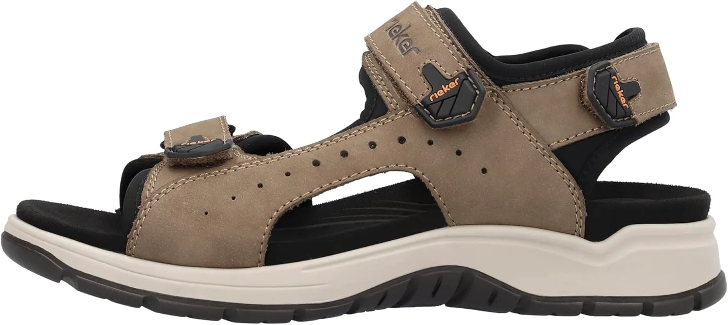 

Шлепанцы Rieker mens 26951, коричневый