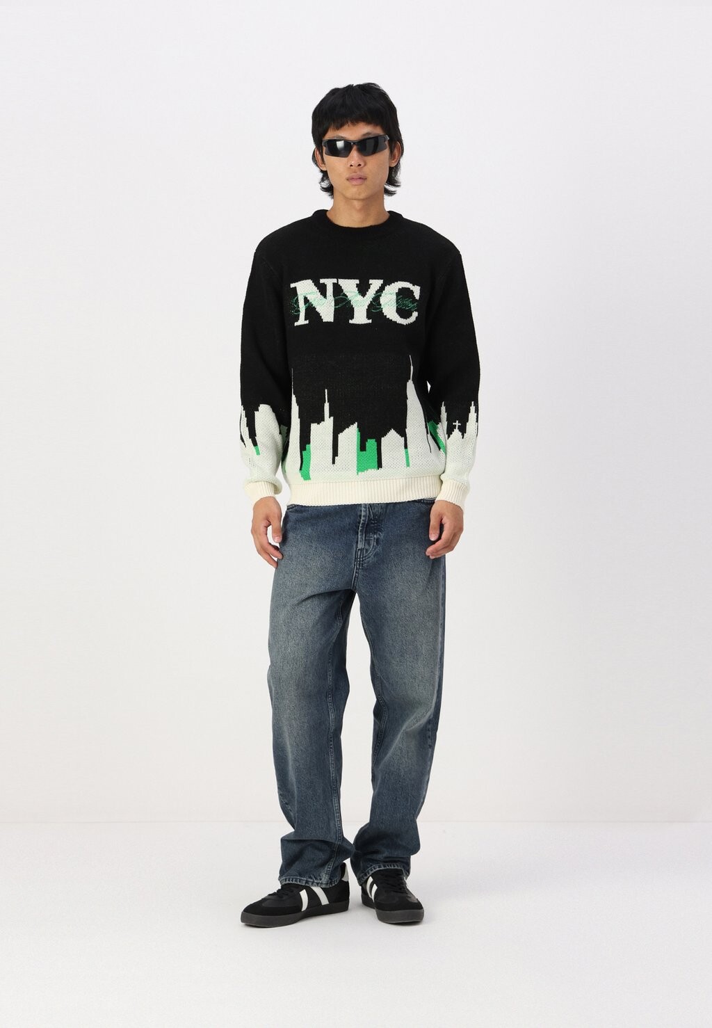 

Джинсы свободного кроя BDG Urban Outfitters, синий