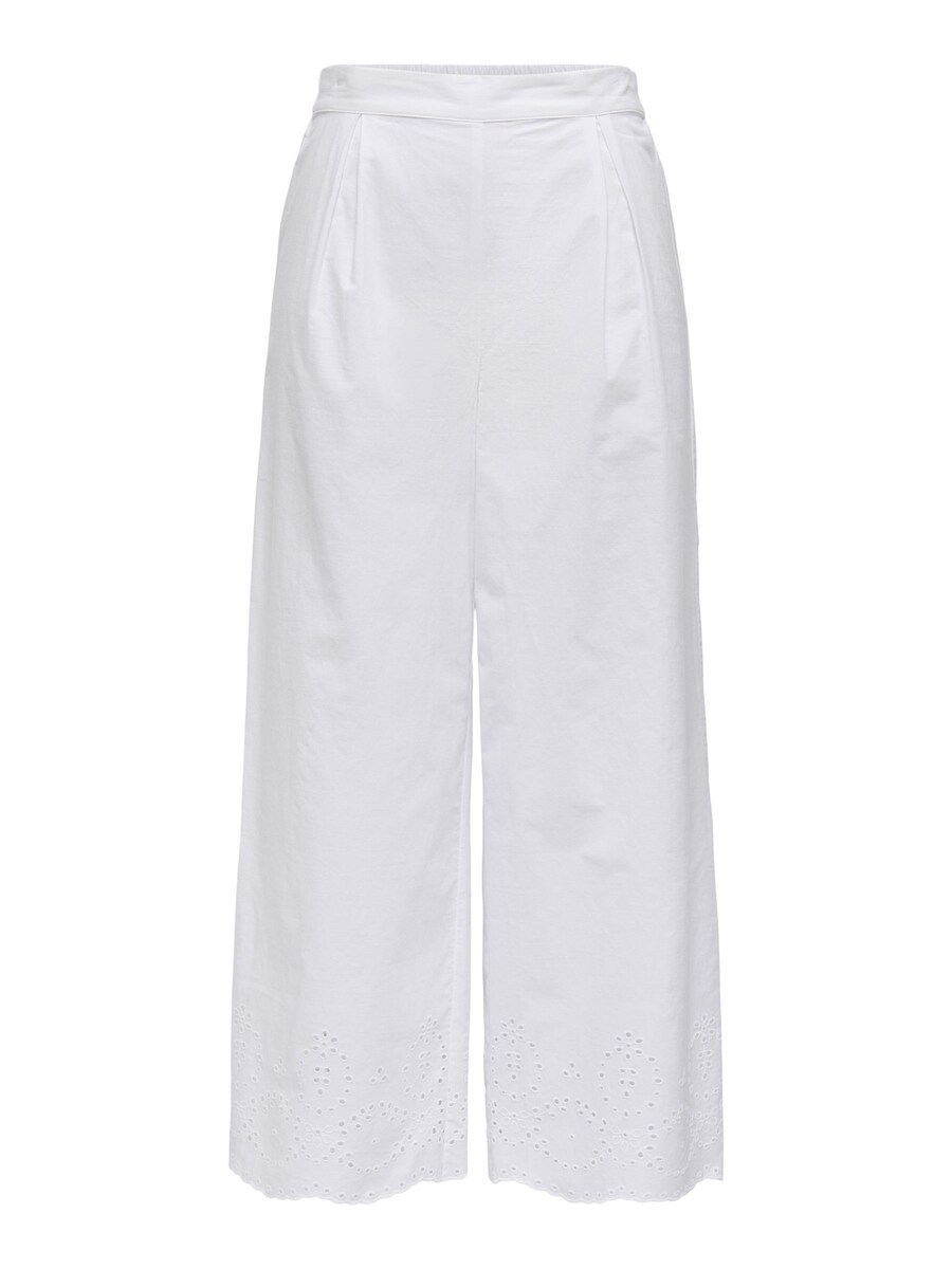 

Свободные брюки со складками спереди ONLY Roxanne, белый