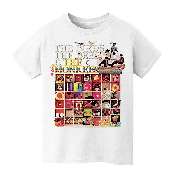 

Футболка с принтом The Birds The Bees & The Monkees для мальчиков 8-20 Licensed Character