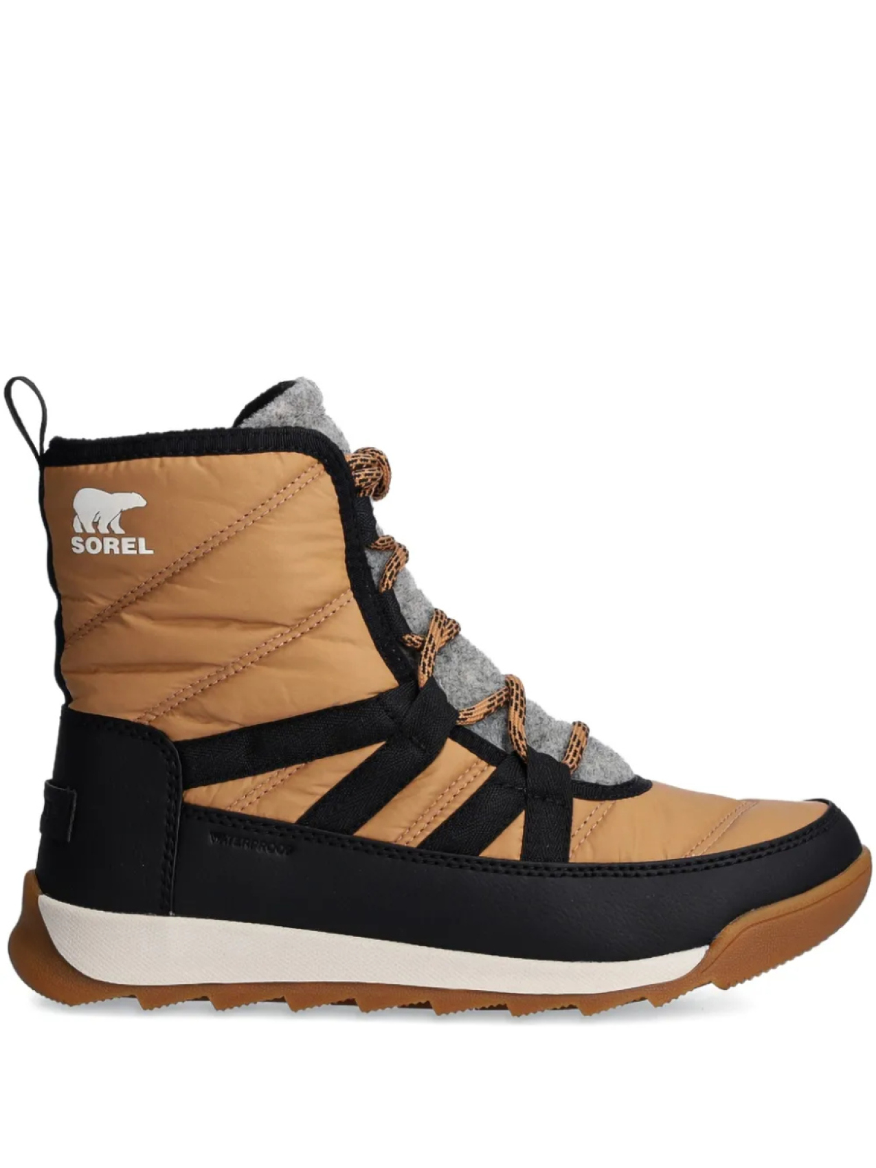 Ботинки женские SOREL Whitney II Plus стеганые, коричневый