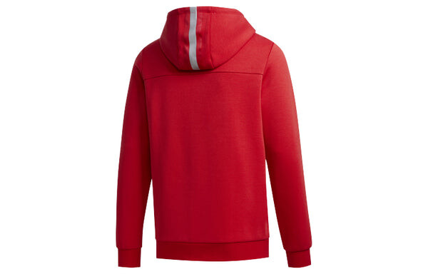 Толстовка adidas neo M Cs Hoody 2 Sports Pullover Red, красный — фото 2