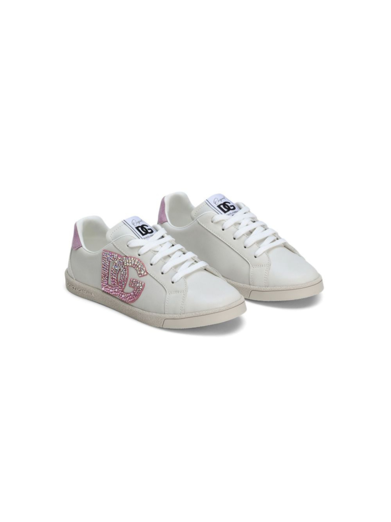 

Dolce & Gabbana Kids кроссовки с логотипом, белый