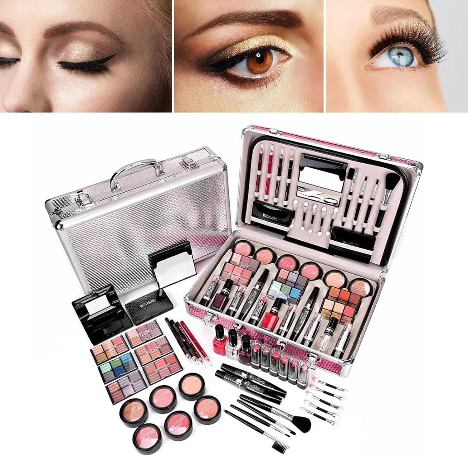 Набор косметики 68 предметов, Full Beauty Makeup Set — фото 2