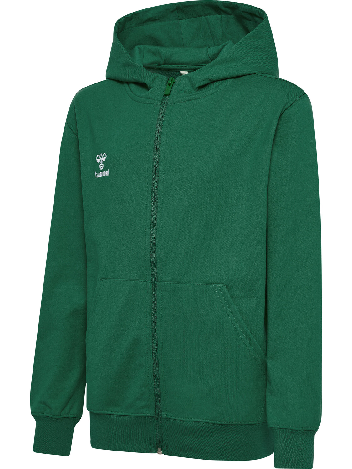 Толстовка Hummel Reißverschlussjacke Hmlgo 2.0 Zip Hoodie Kids, цвет EVERGREEN — фото 4