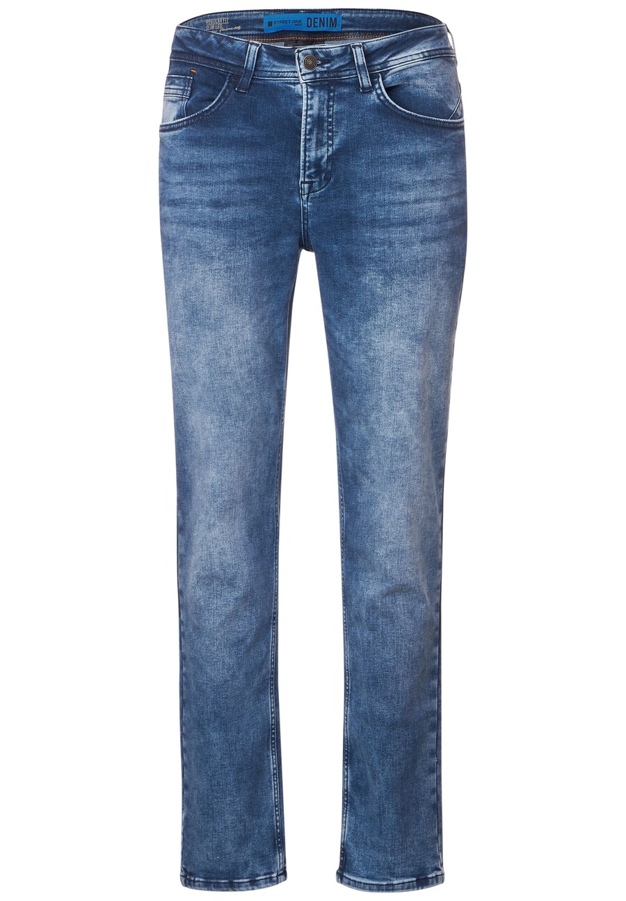 

Джинсы Street One MEN Slim fit Jeans, синий деним