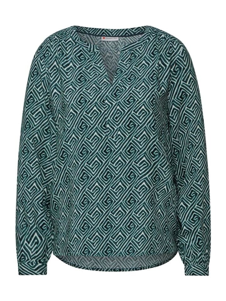 

Блуза Street One Langarmbluse, цвет cool vintage green