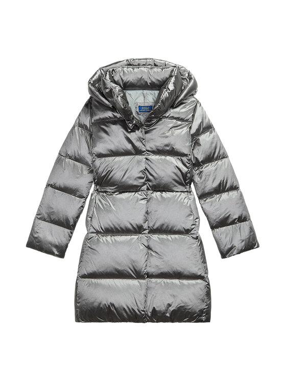 

Пуховик regular fit 313979198001 Polo Ralph Lauren, серый