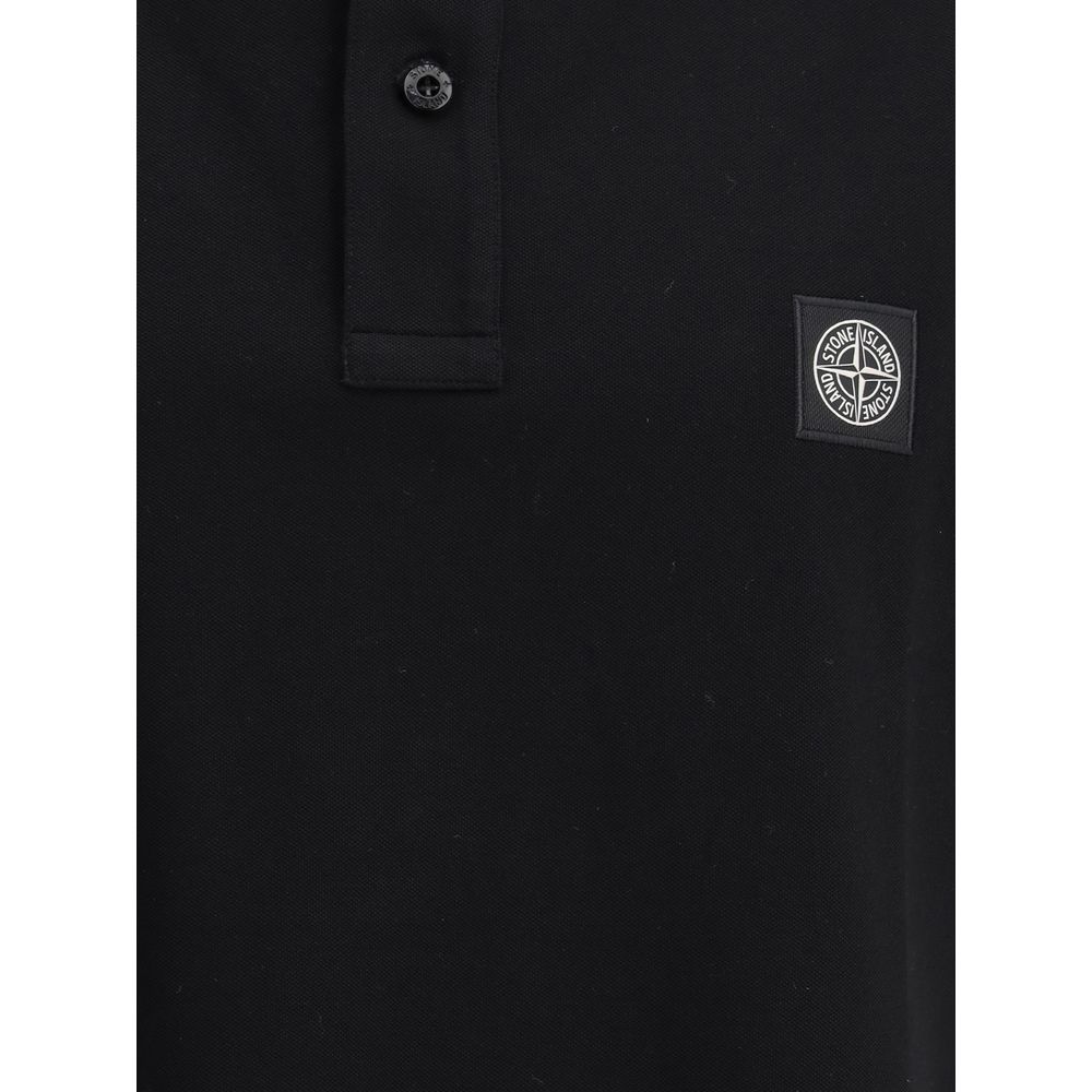

Футболка-поло с логотипом Stone Island