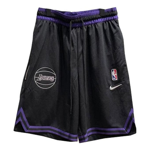 

Шорты Nike NBA Dry Fit LA Lakers DNA Shorts 'Black', черный