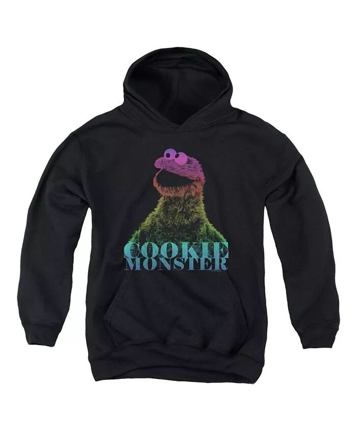 

Молодежная толстовка с капюшоном Cm Halftone Sesame Street, черный