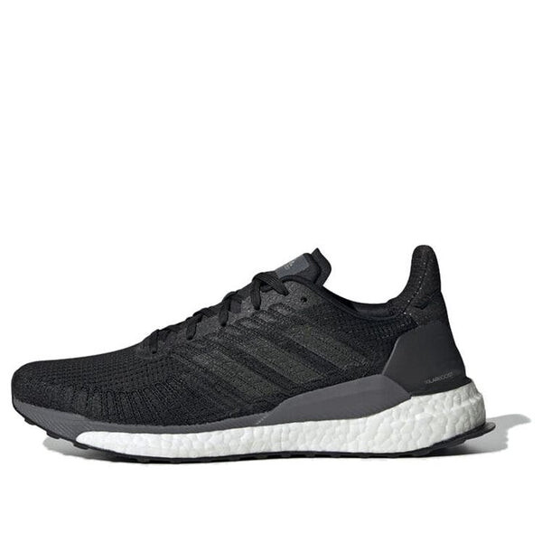 

Кроссовки solar boost 19 'core black carbon' Adidas, черный