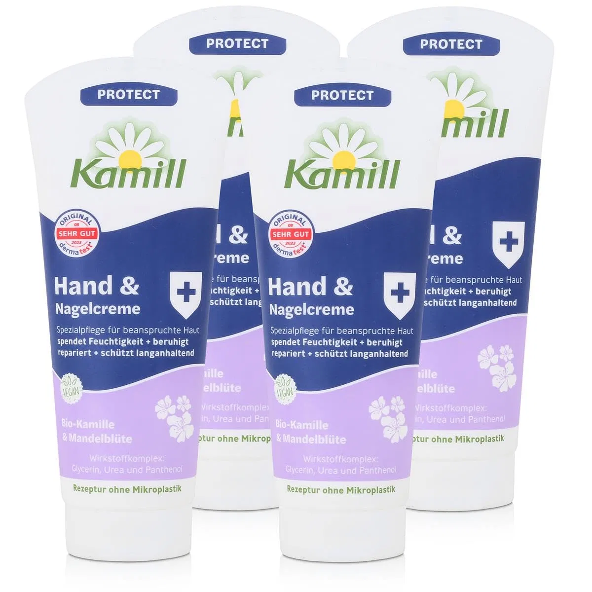 Набор из 4 кремов для рук и ногтей Kamill Protect 100 мл Kamill