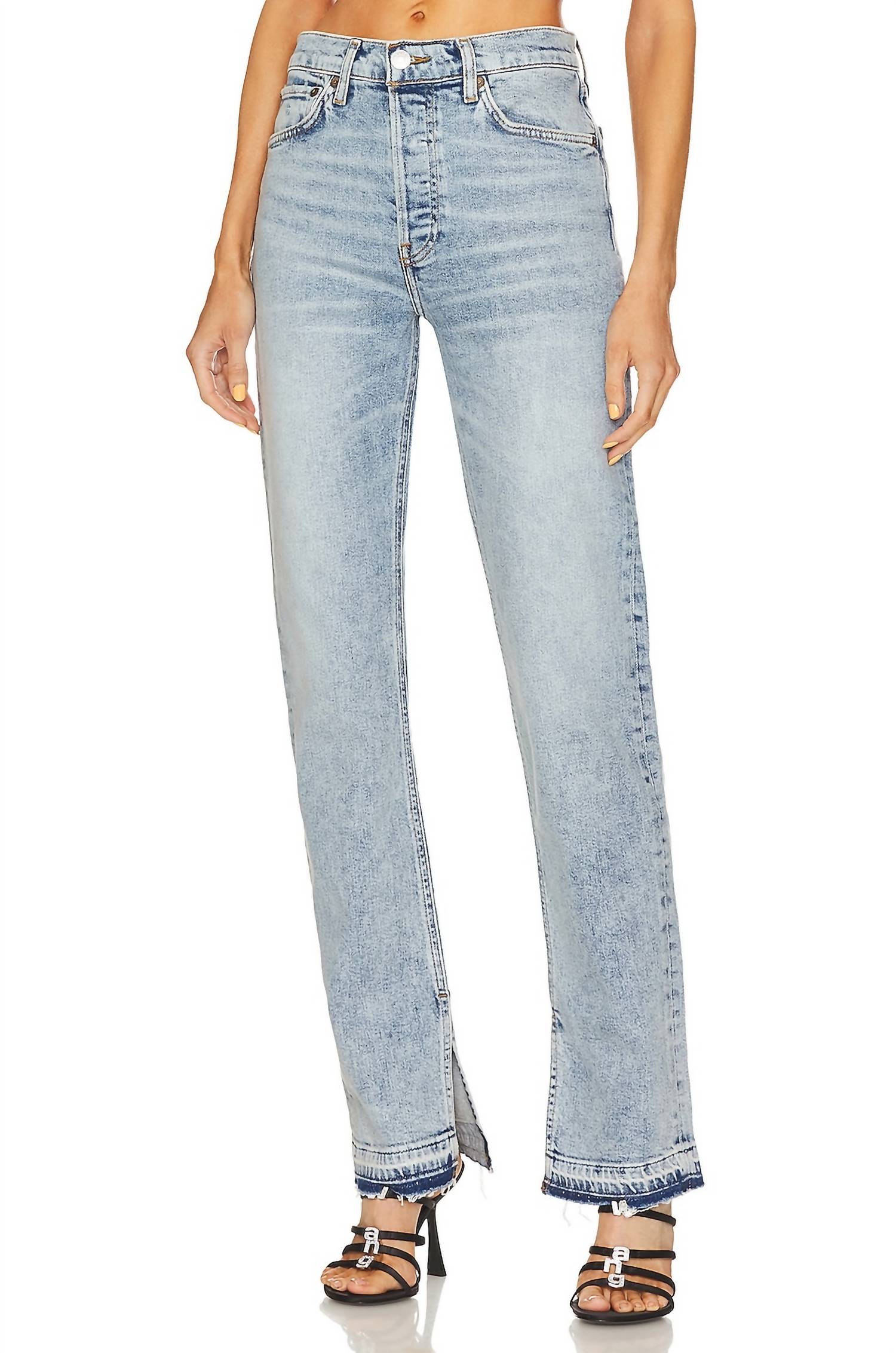 

Джинсы Originals Skinny Boot в стиле 70-х с высокой посадкой REDONE, цвет skid