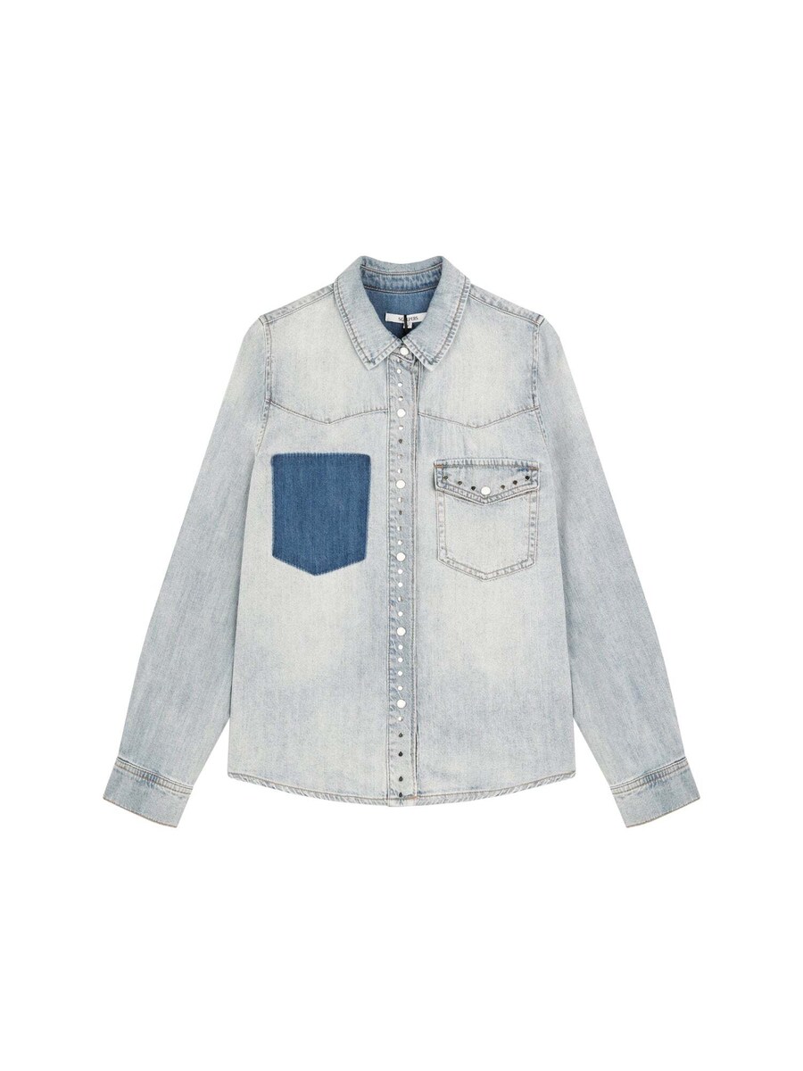 

Рубашка Scalpers, цвет Blue/Indigo