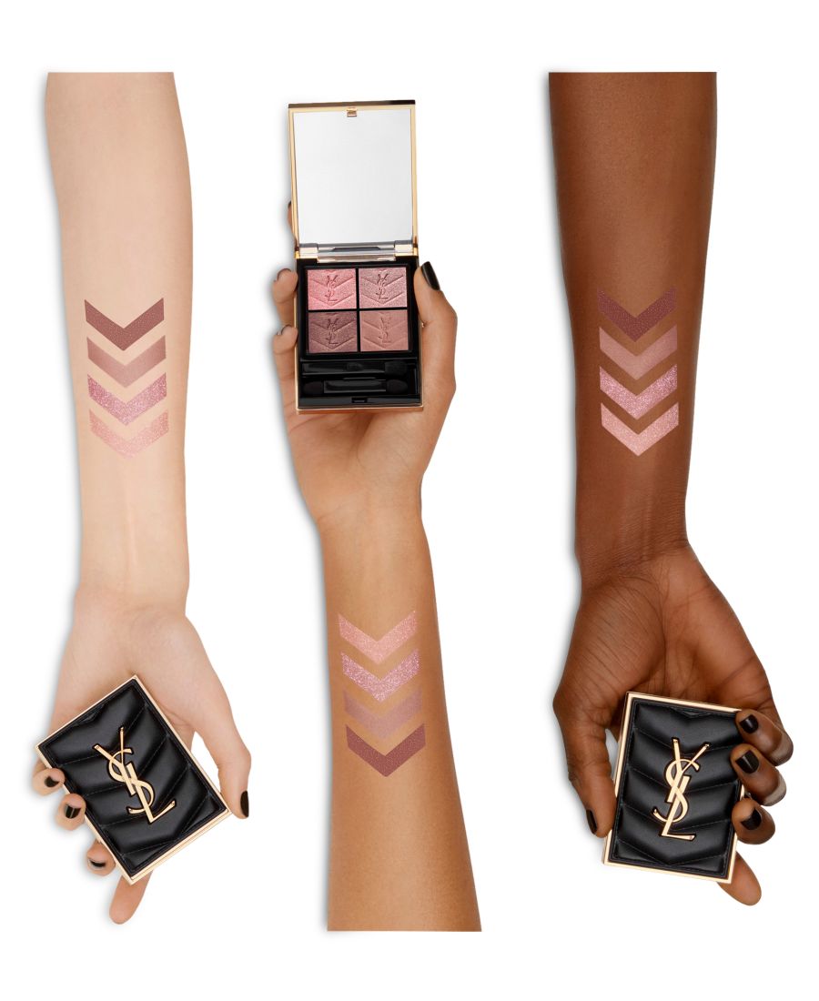 Мини-клатч для теней Couture Yves Saint Laurent, цвет 400 babylone roses - cool rosy — фото 2