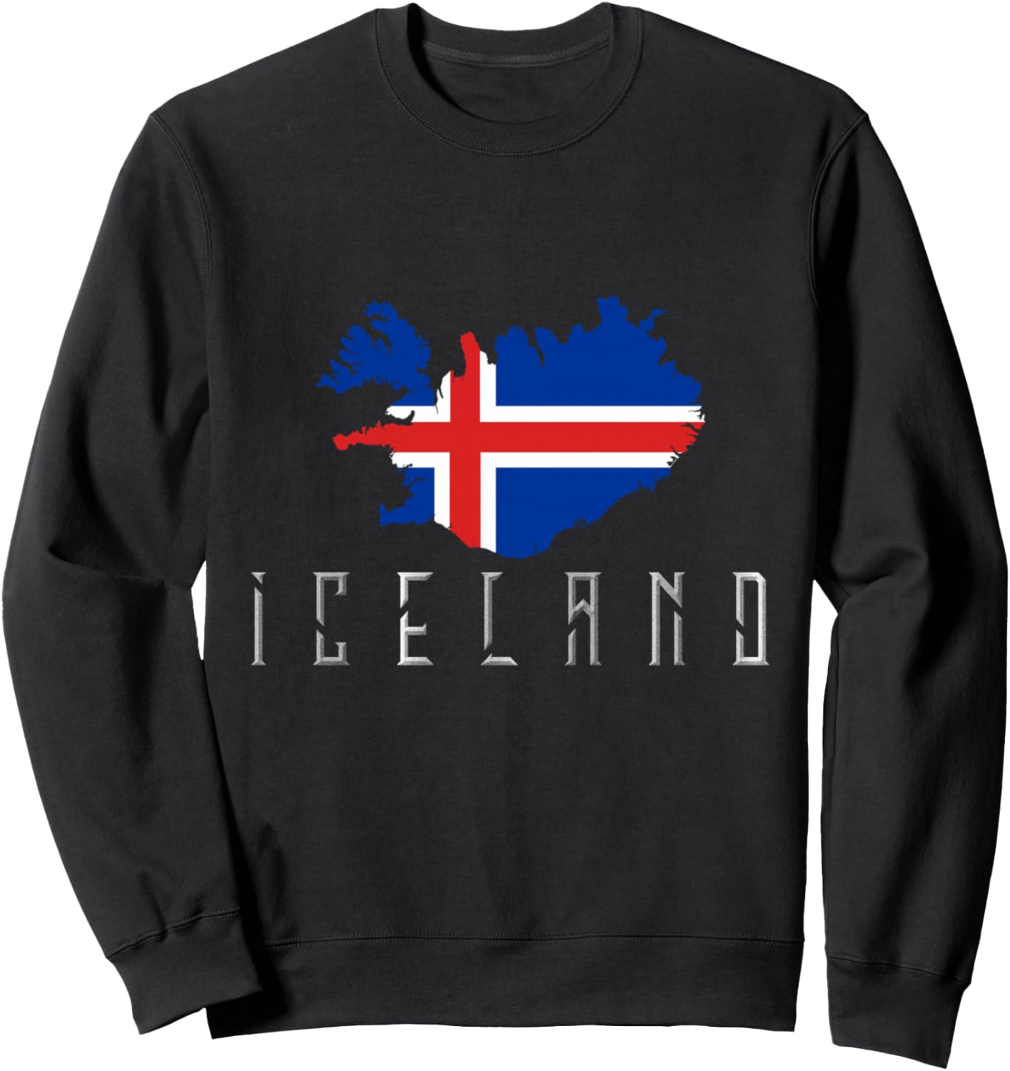 

Толстовка с исландским флагом Icelandic Flag Heritage Clothing Co., черный