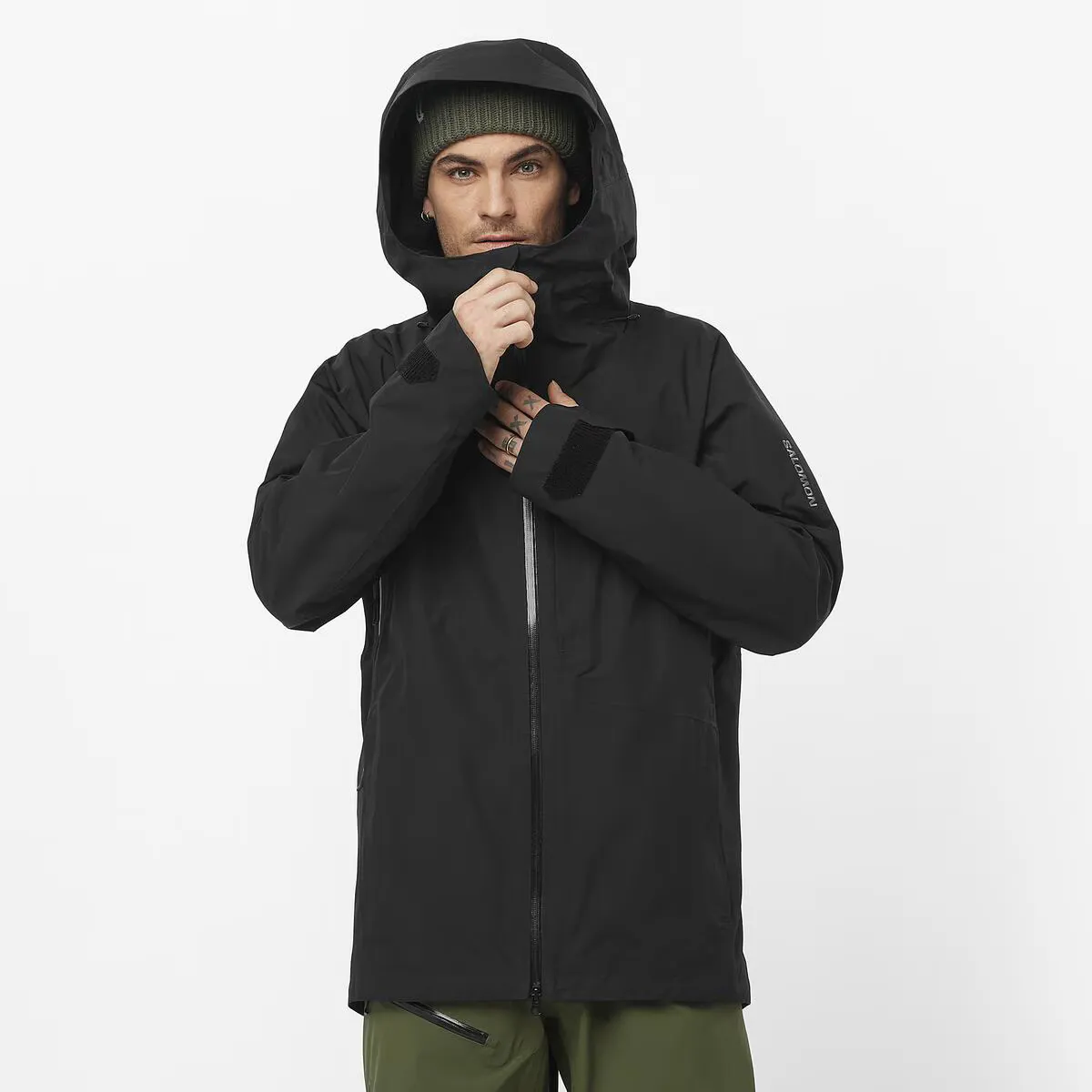 

Salomon Charger Gore-Tex 2L Мужская куртка, чёрный