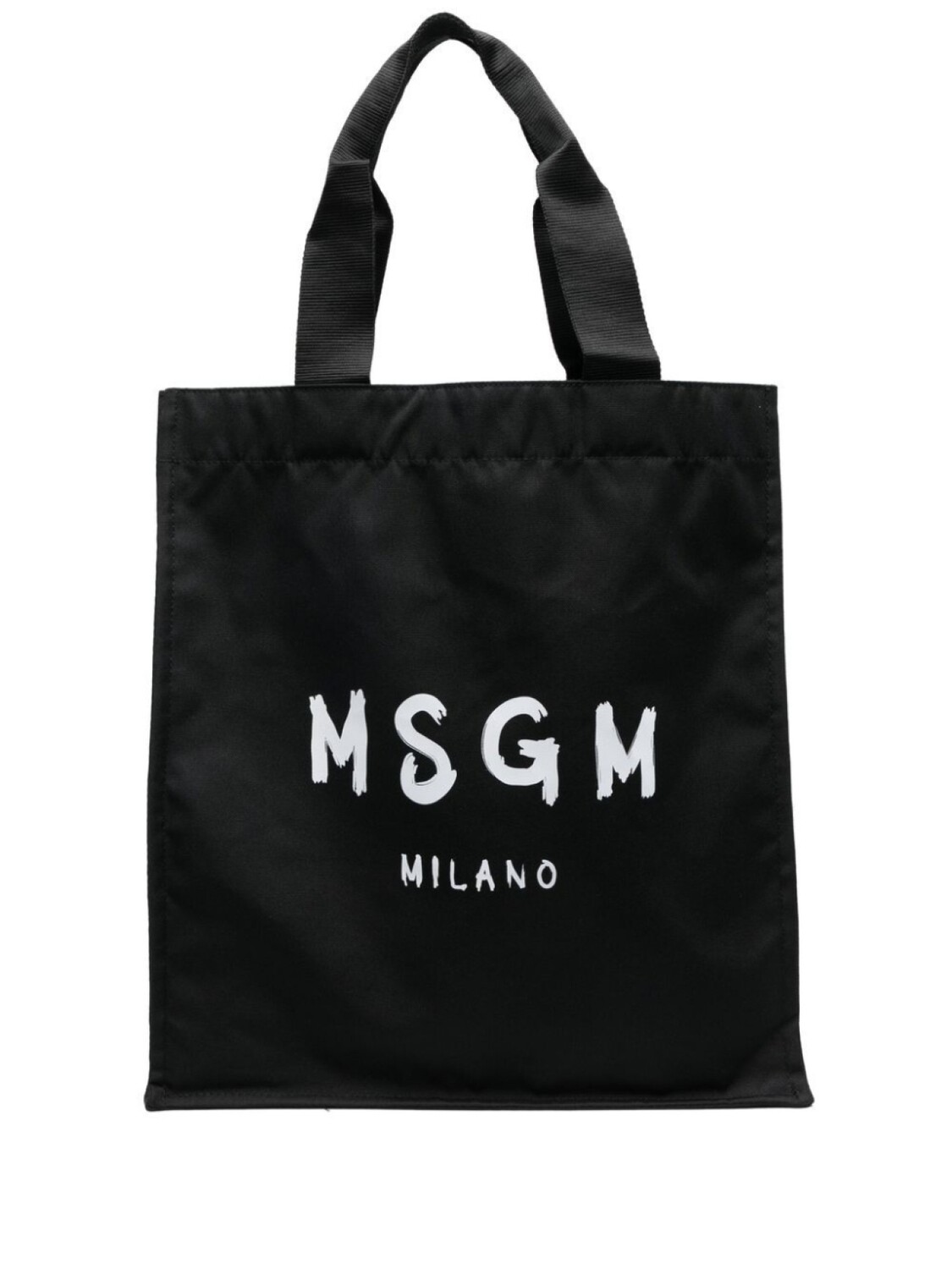

MSGM сумка-тоут с логотипом, черный