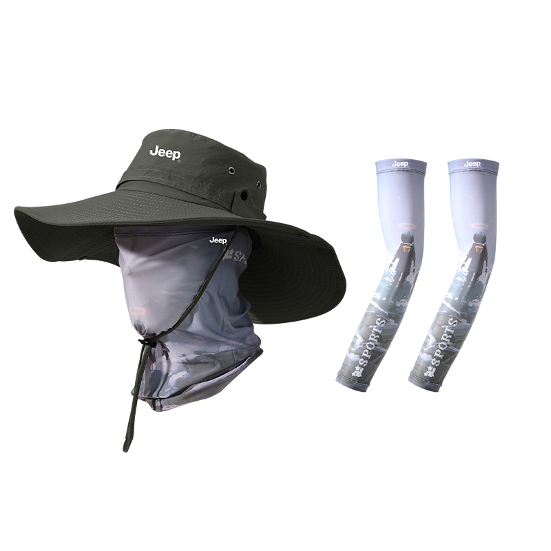 

Легкая панама для мужчин Jeep, bamboo зеленый