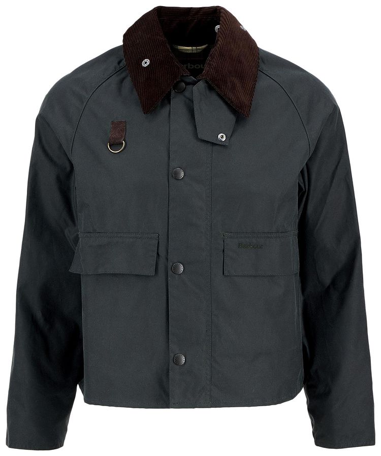 

Куртка Barbour Spey Slim Waxed Jacket, зеленый