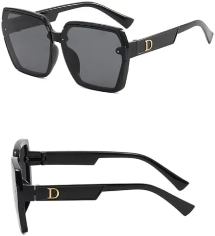 

Солнцезащитные очки в форме буквы, многоугольной и квадратной, для женщин и мужчин, для вождения автомобиля, в пластиковой оправе, солнцезащитные очки MTZJH, Gray