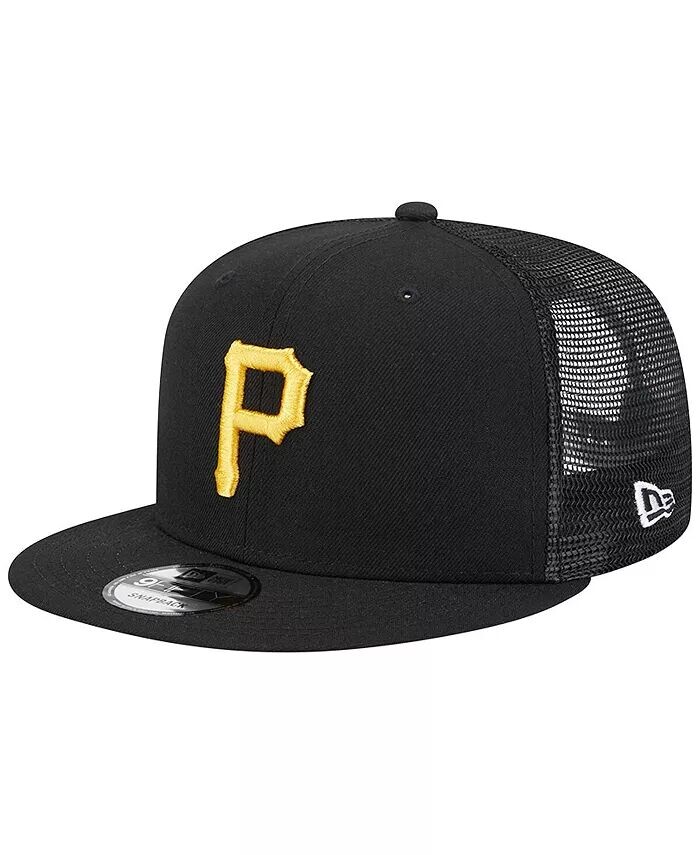 

Мужская черная кепка Snapback Pittsburgh Pirates Team Color Trucker 9FIFTY New Era, черный