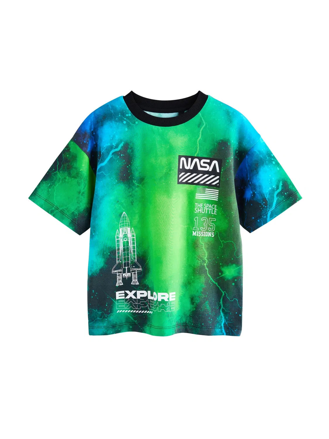 Футболка 'Nasa' Next, Green
