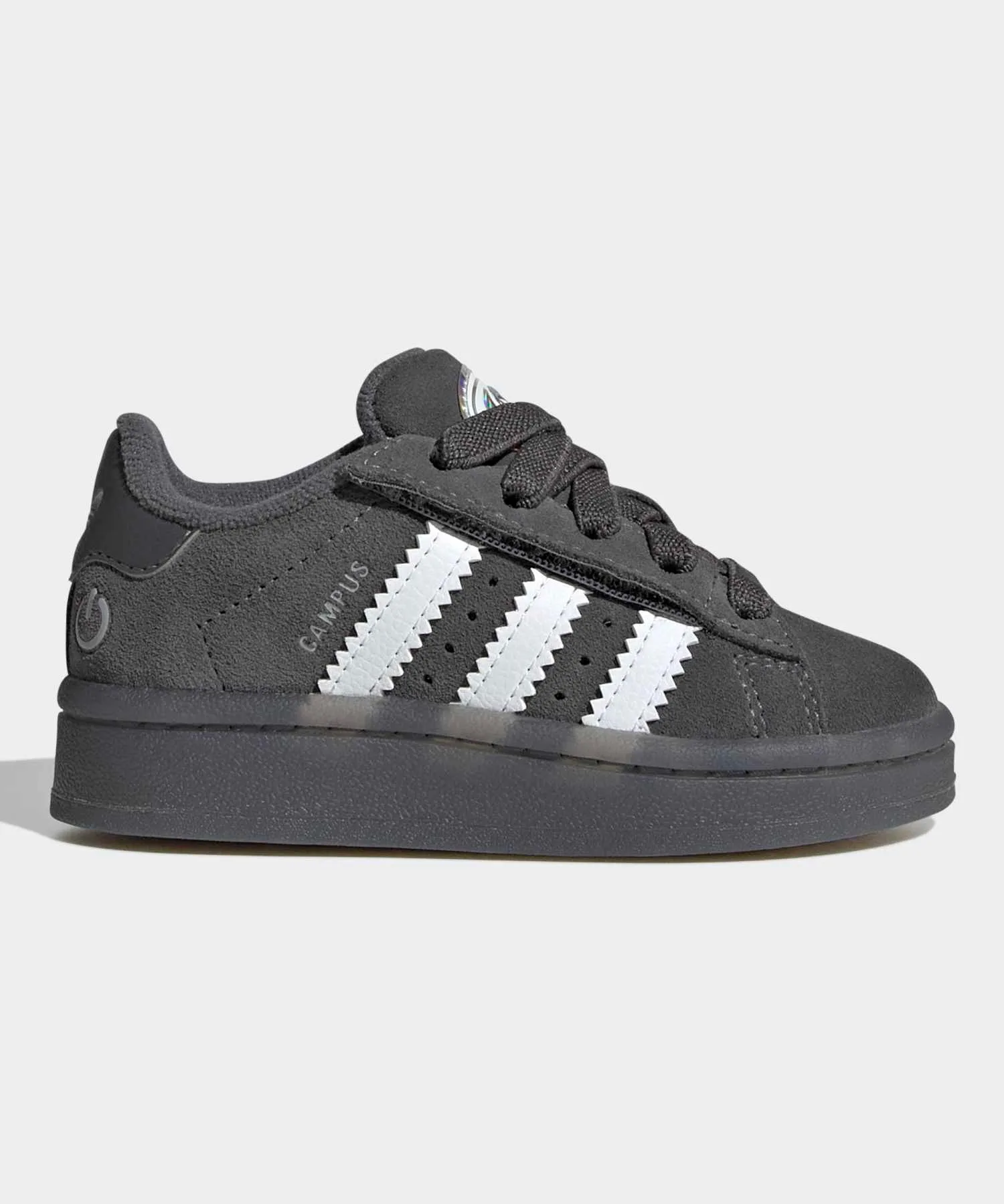 Кроссовки детские светящиеся adidas Originals Campus 00s LED Lights Comfort Closure серые