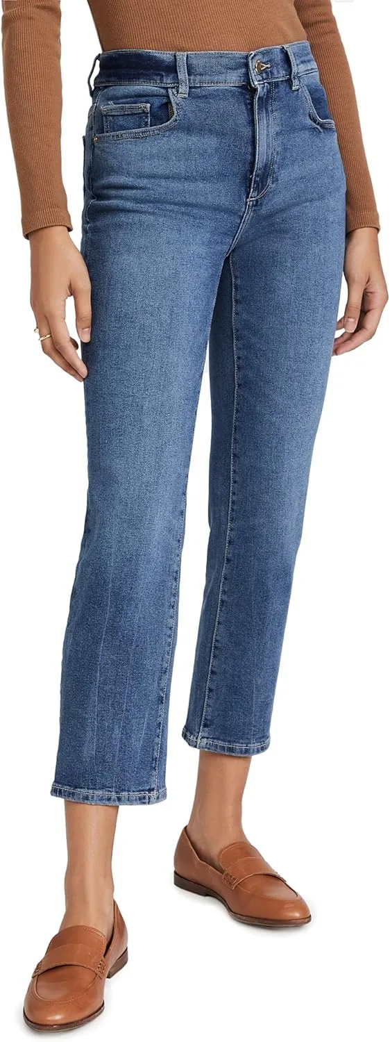 

DL1961 Женские джинсы Patti прямые с высокой посадкой