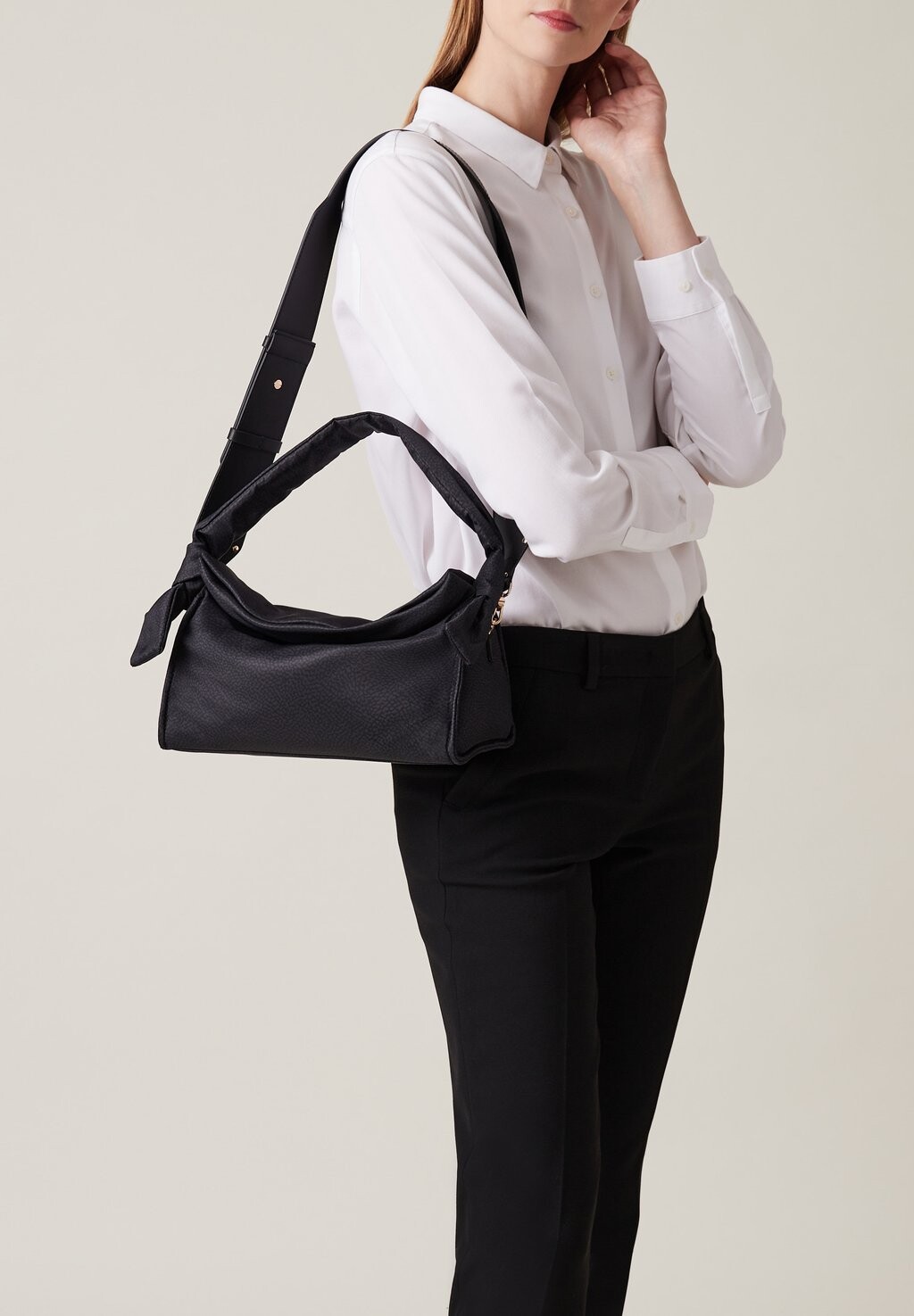 

Сумочка LOVER SMALL Borbonese, цвет Mottled Black