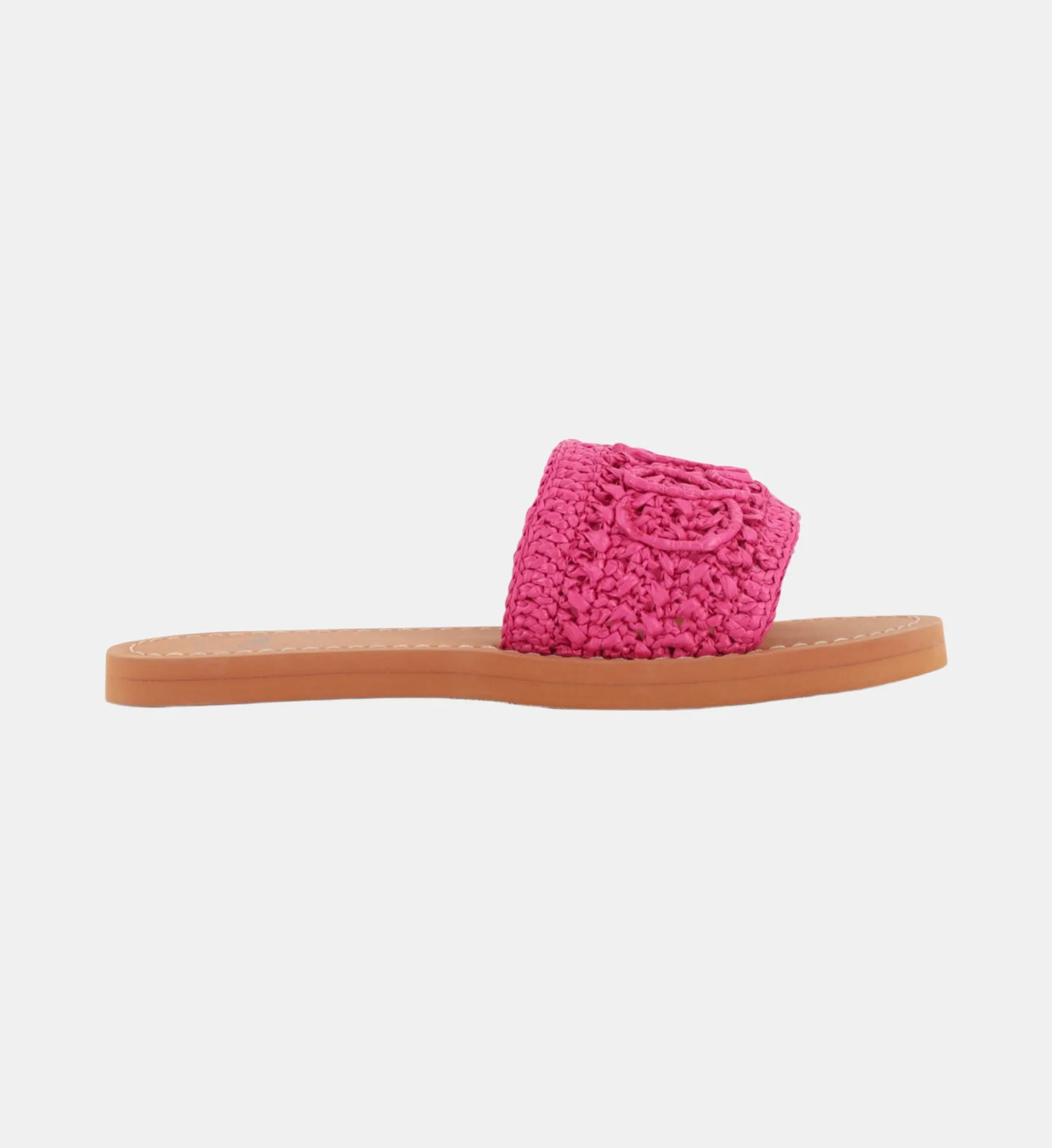 Шлепанцы из плетения Chloé Kids, розовый