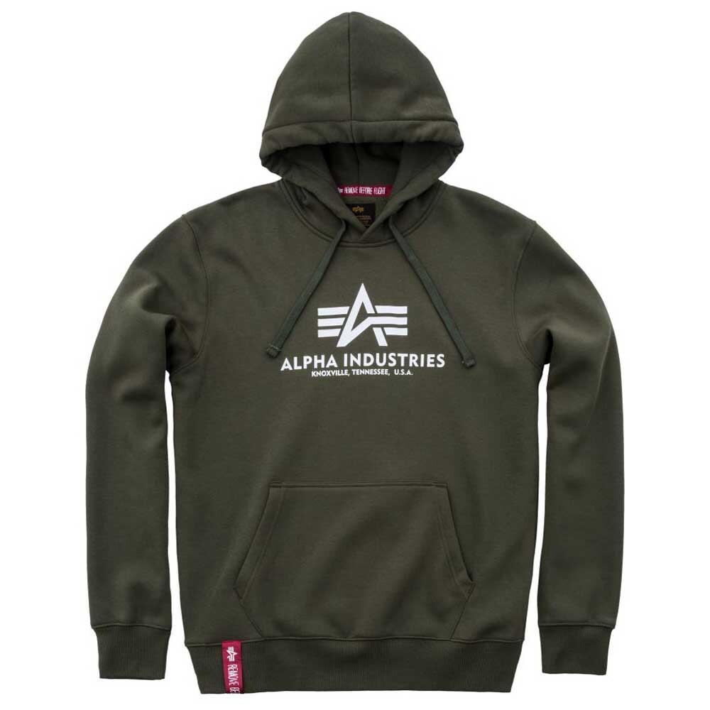 

Худи Alpha Industries Basic, зеленый