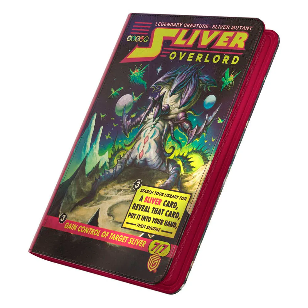 

Ultimate Guard Zipfolio 360 Xenoskin Magic The Gathering Edge of Eternities Sliver Overlord Страницы альбома для карт, красный