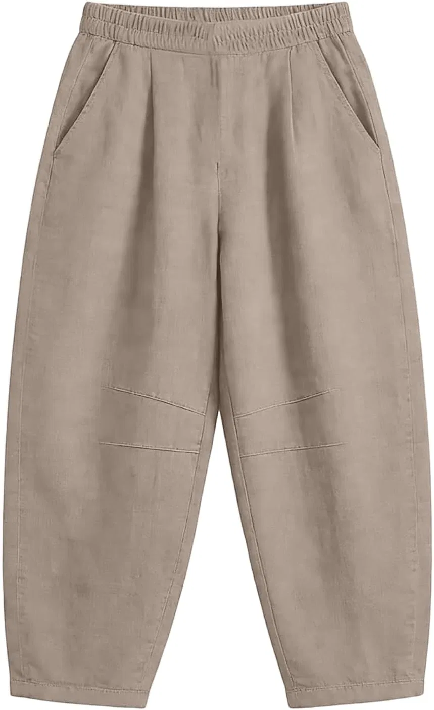 Джинсы широкие khaki — фото 4