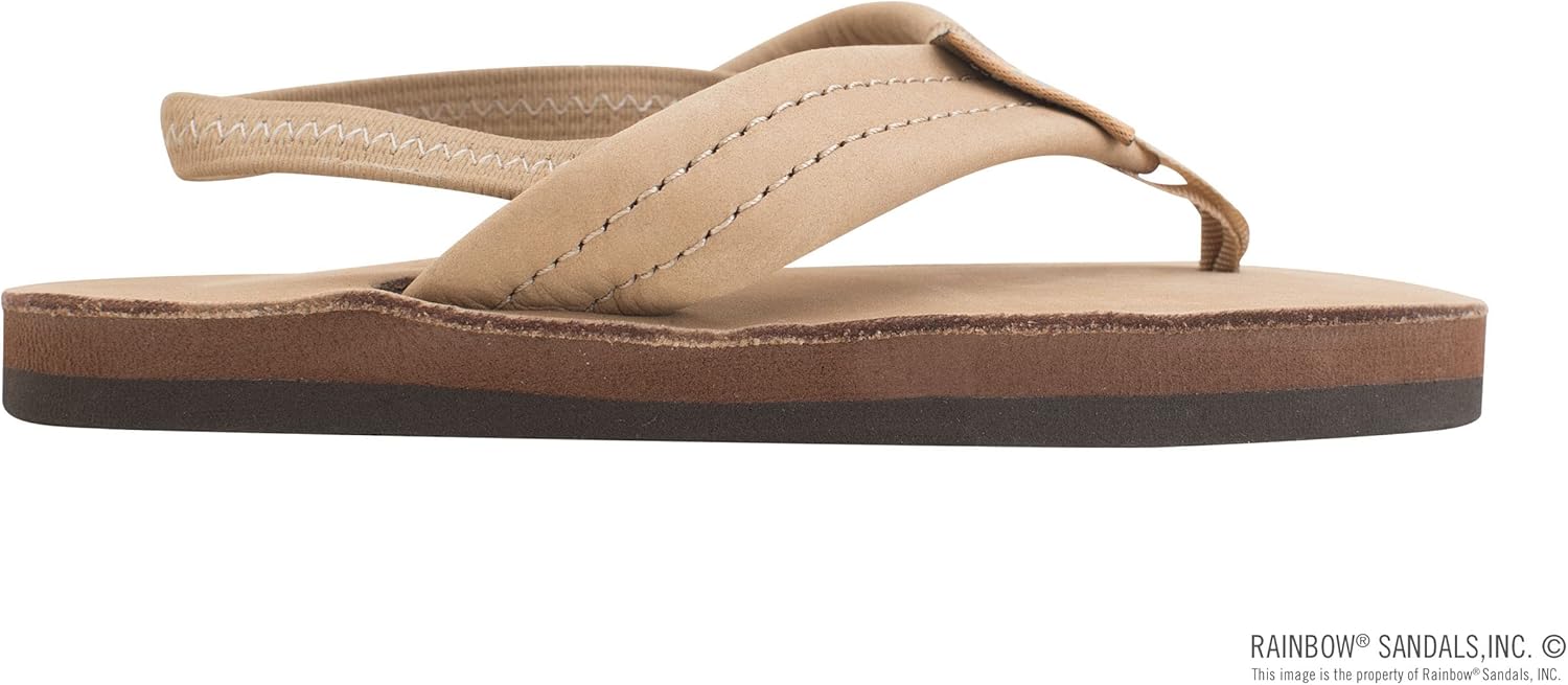 Детские сандалии Rainbow, однослойные, из высококачественной кожи Rainbow Sandals, коричневый — фото 4