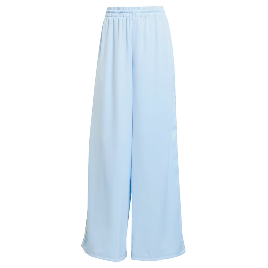 

Широкие брюки ADIDAS ORIGINALS Satin Wide Leg Pants Ruffle, светло-голубой