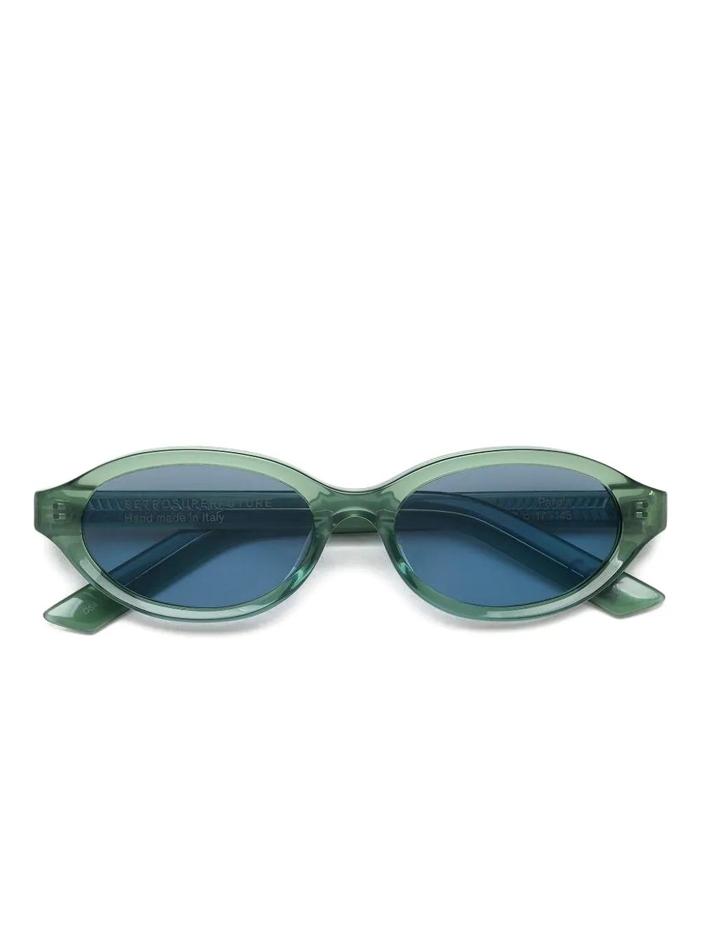 

Солнцезащитные очки в овальной оправе Retrosuperfuture, зеленый