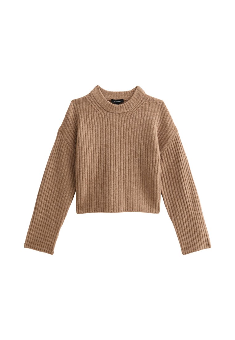 

Джемпер CREW NECK New Look, коричневый