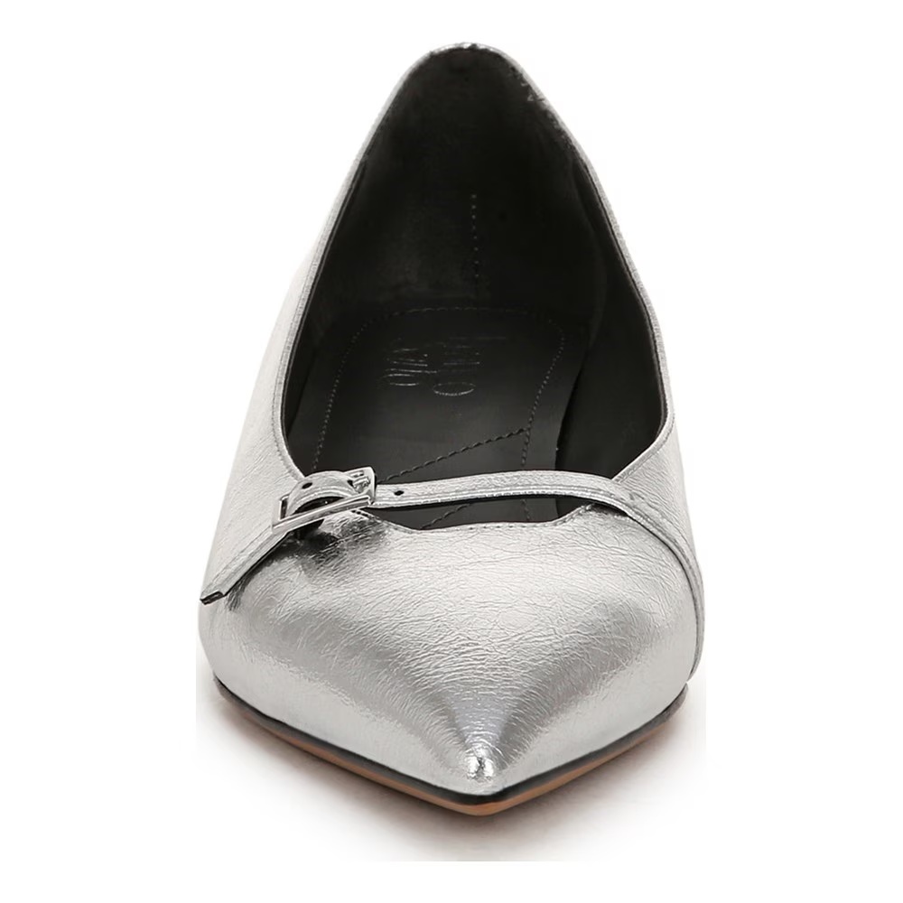 Туфли на каблуке Malia от Franco Sarto, silver faux leather — фото 3