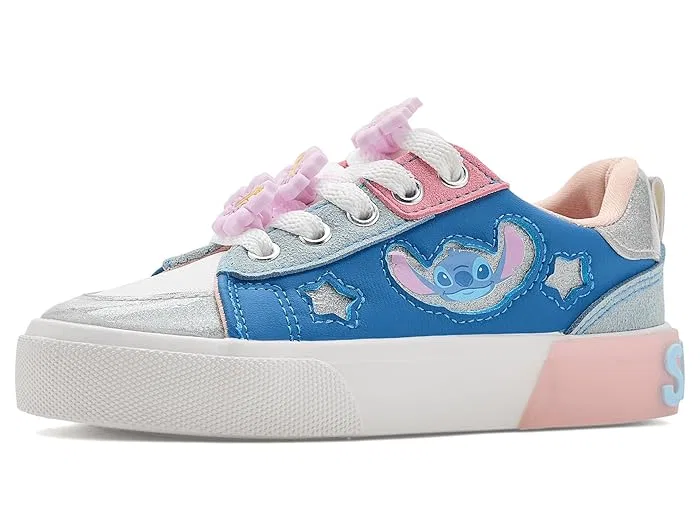 Кроссовки с персонажами Angel and Stitch Low Court Ground Up, Blue