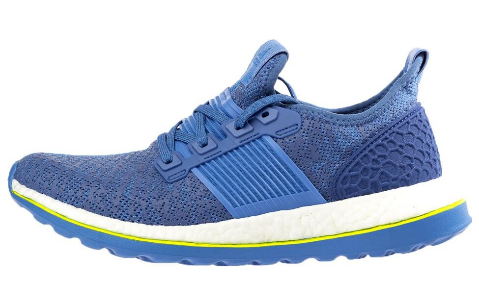 

Кроссовки для бега Pure Boost мужские с низким верхом синего цвета Adidas