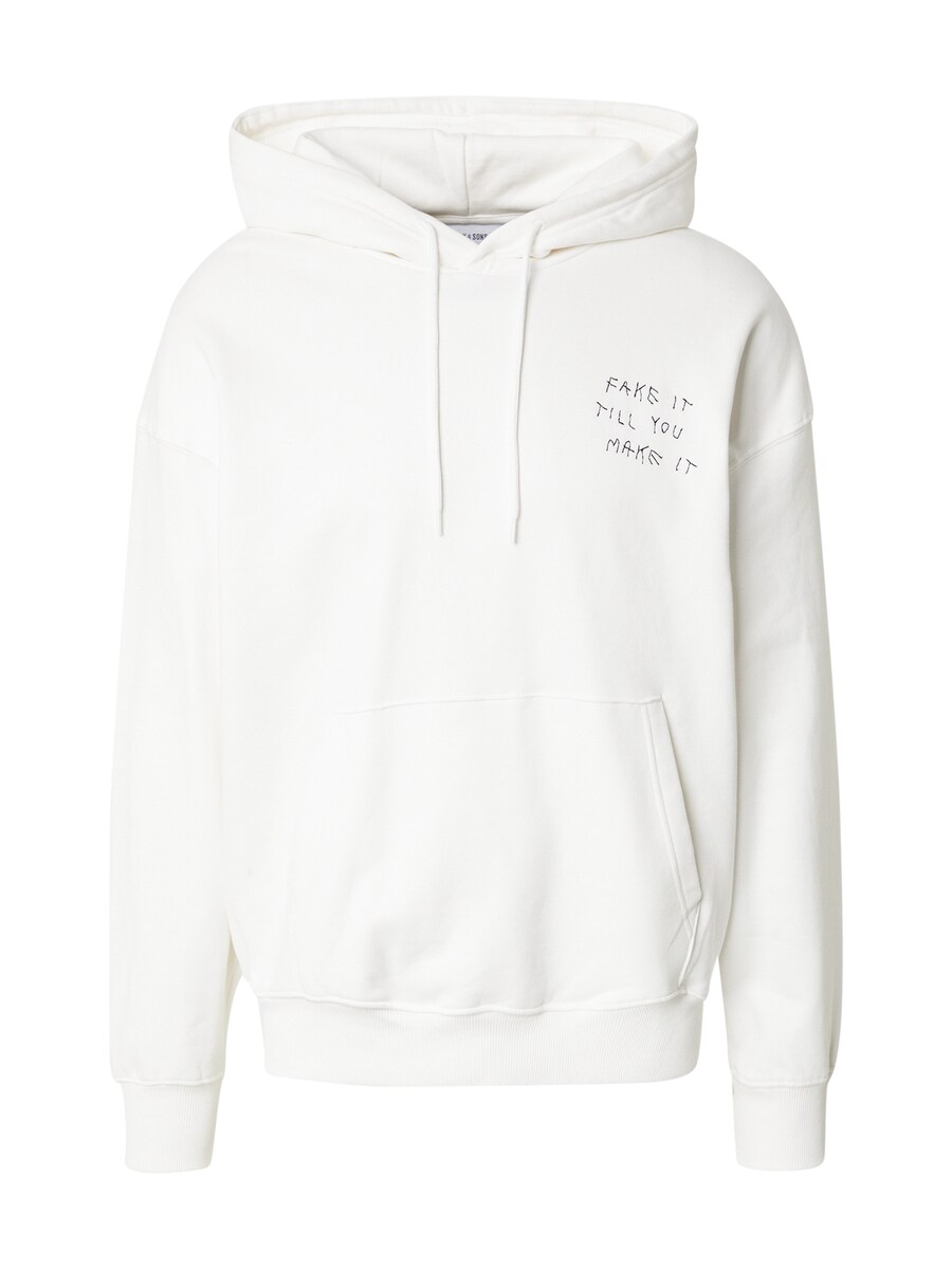 

Толстовка с капюшоном Only & Sons Sweatshirt, белый