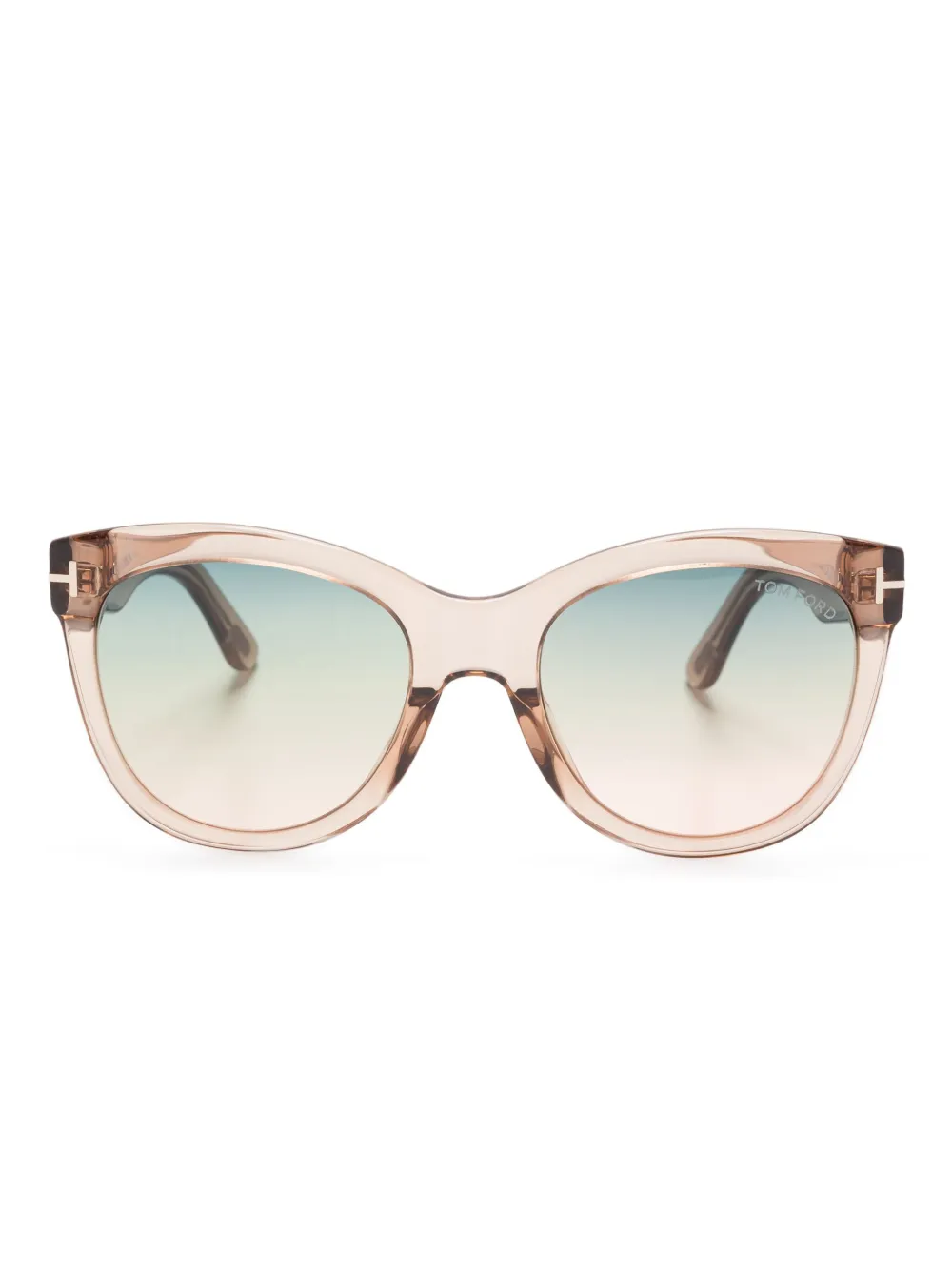 

Солнцезащитные очки Wallace TOM FORD Eyewear, коричневый