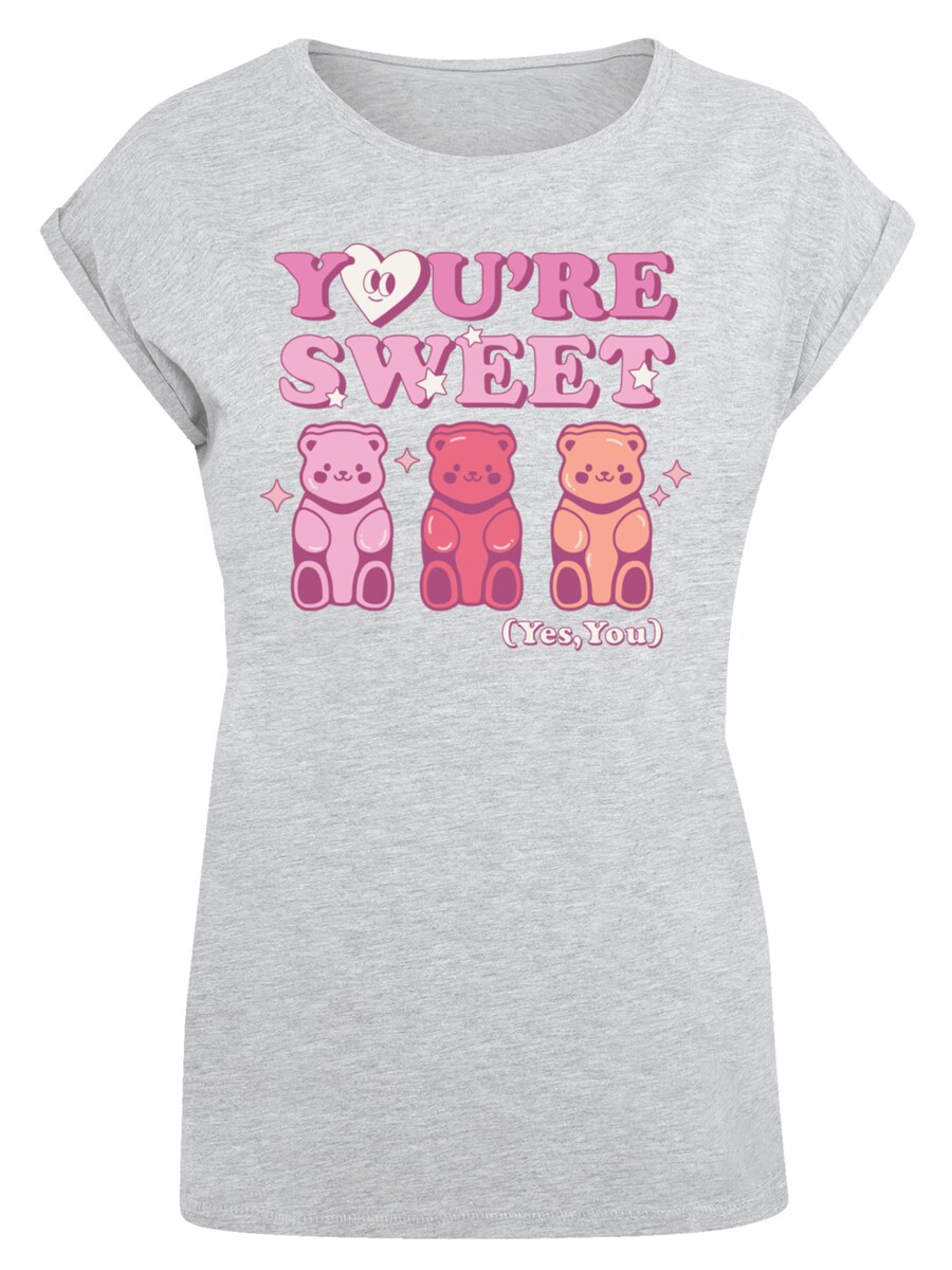 

Рубашка F4NT4STIC Valentinstag Youre Sweet Gummy Bears, серый