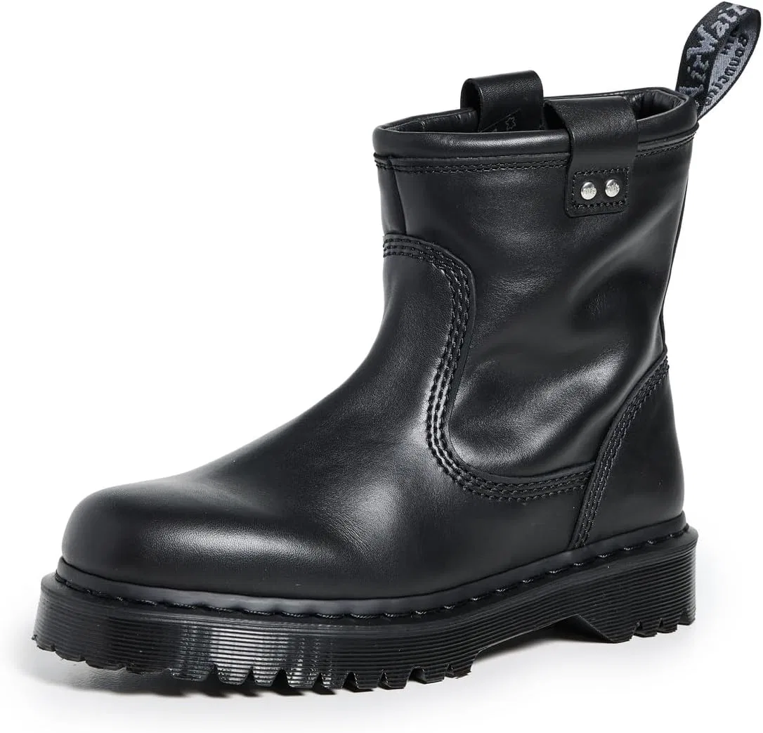 Ботинки Dr. Martens Unisex Anistone Lo Leather Boat Fashion Boots, Black