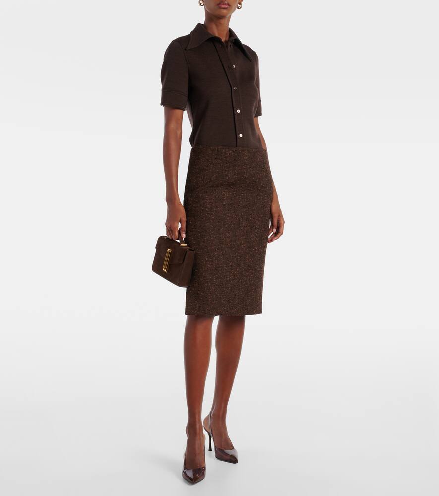 Туфли-лодочки Diana 95 с кожаной отделкой Gianvito Rossi, Brown+Brown — фото 3
