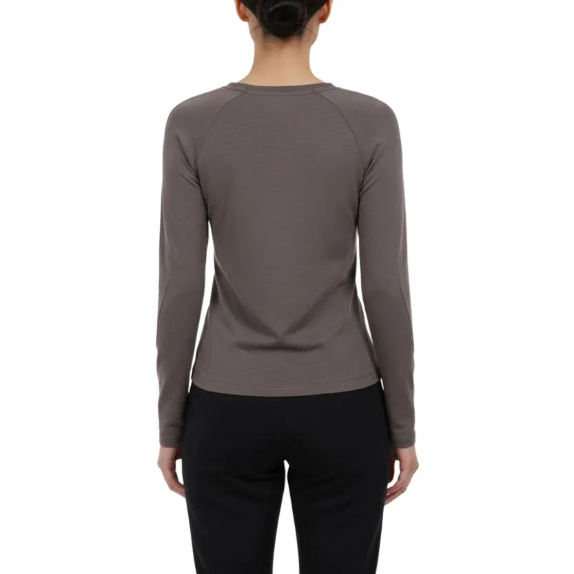 Футболка женская Brown Crew Neck Moderate Adidas — фото 3