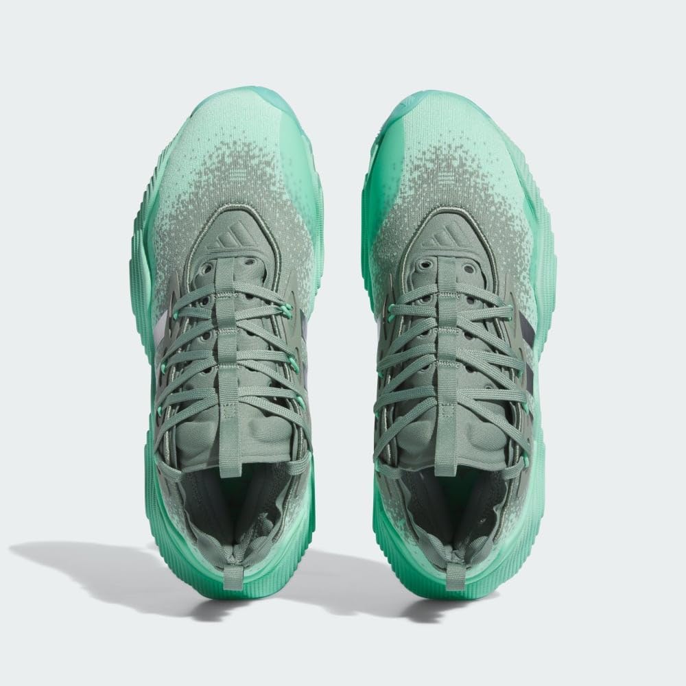 Кроссовки Adidas для взрослых, унисекс, модель Trae Young 3 Low, мятный — фото 3