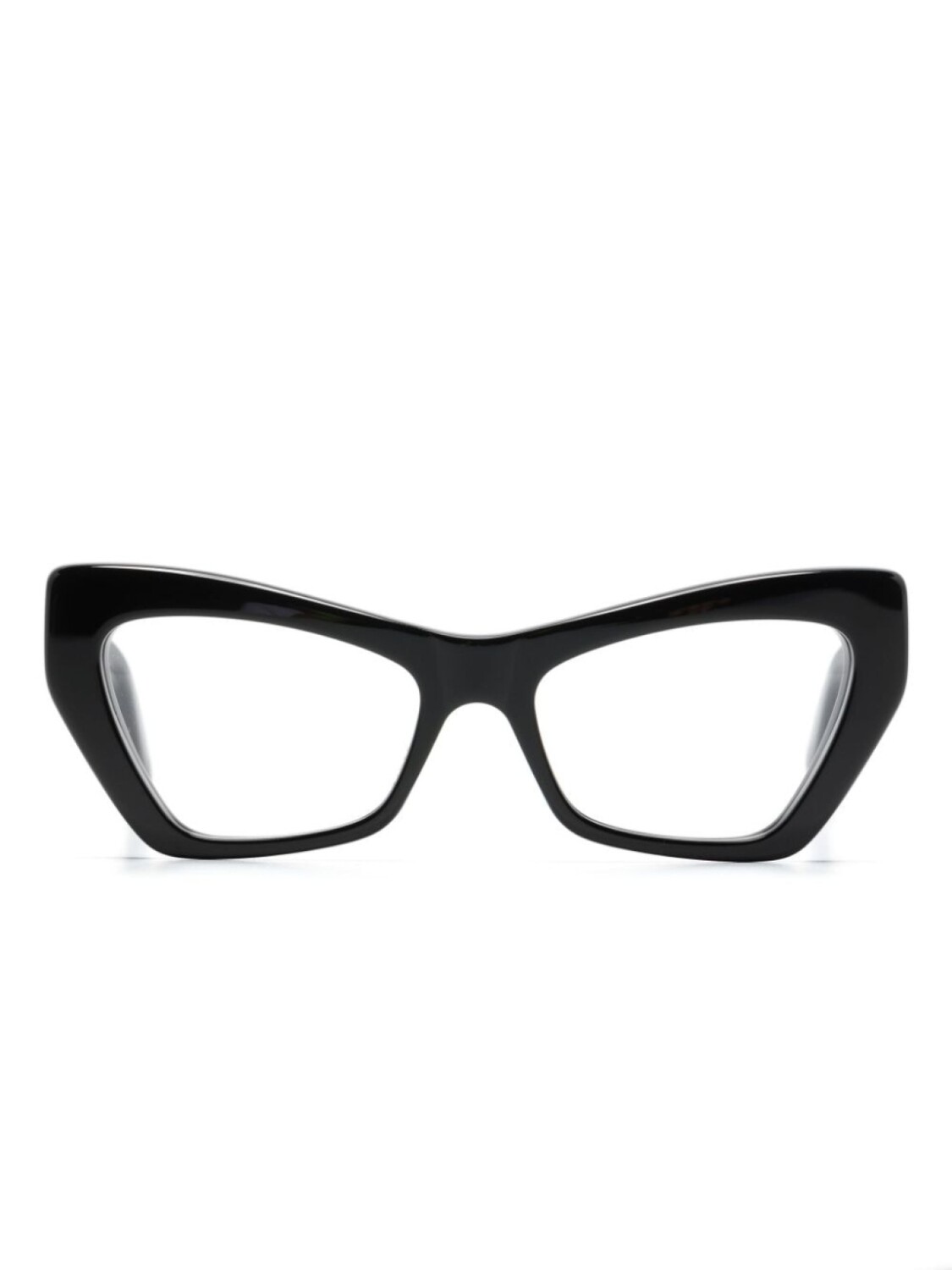 

Balenciaga Eyewear очки в оправе 'кошачий глаз' с логотипом, черный
